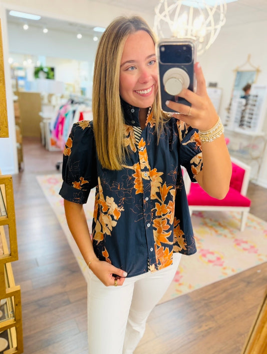 The Frela Floral Top