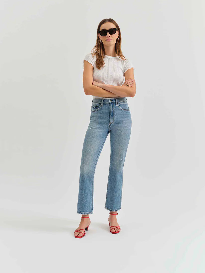 DAZE/ Soho HR Ankle Flare/ Be Mine Vintage