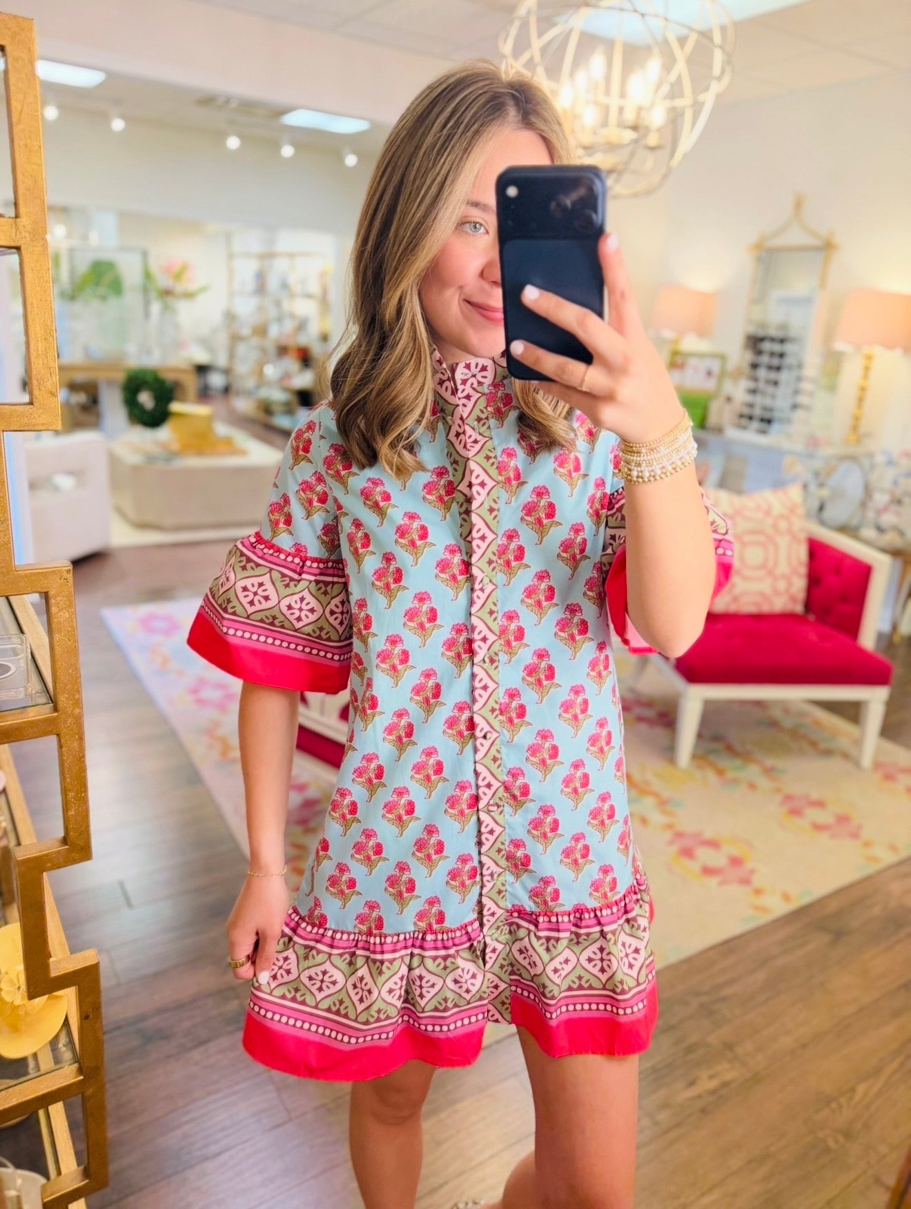 The Palmer Printed Dress