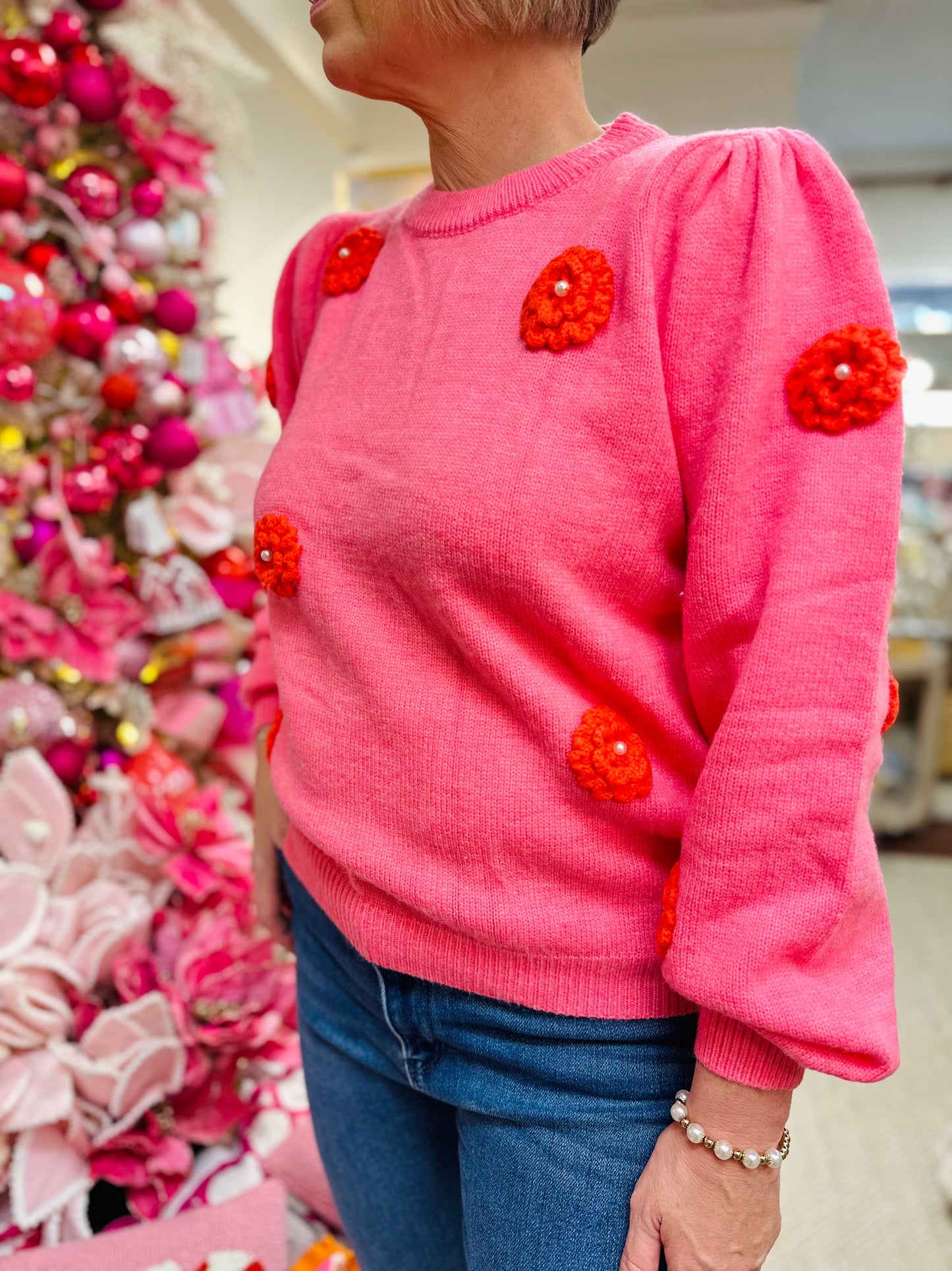 The Pollie Pearl Sweater