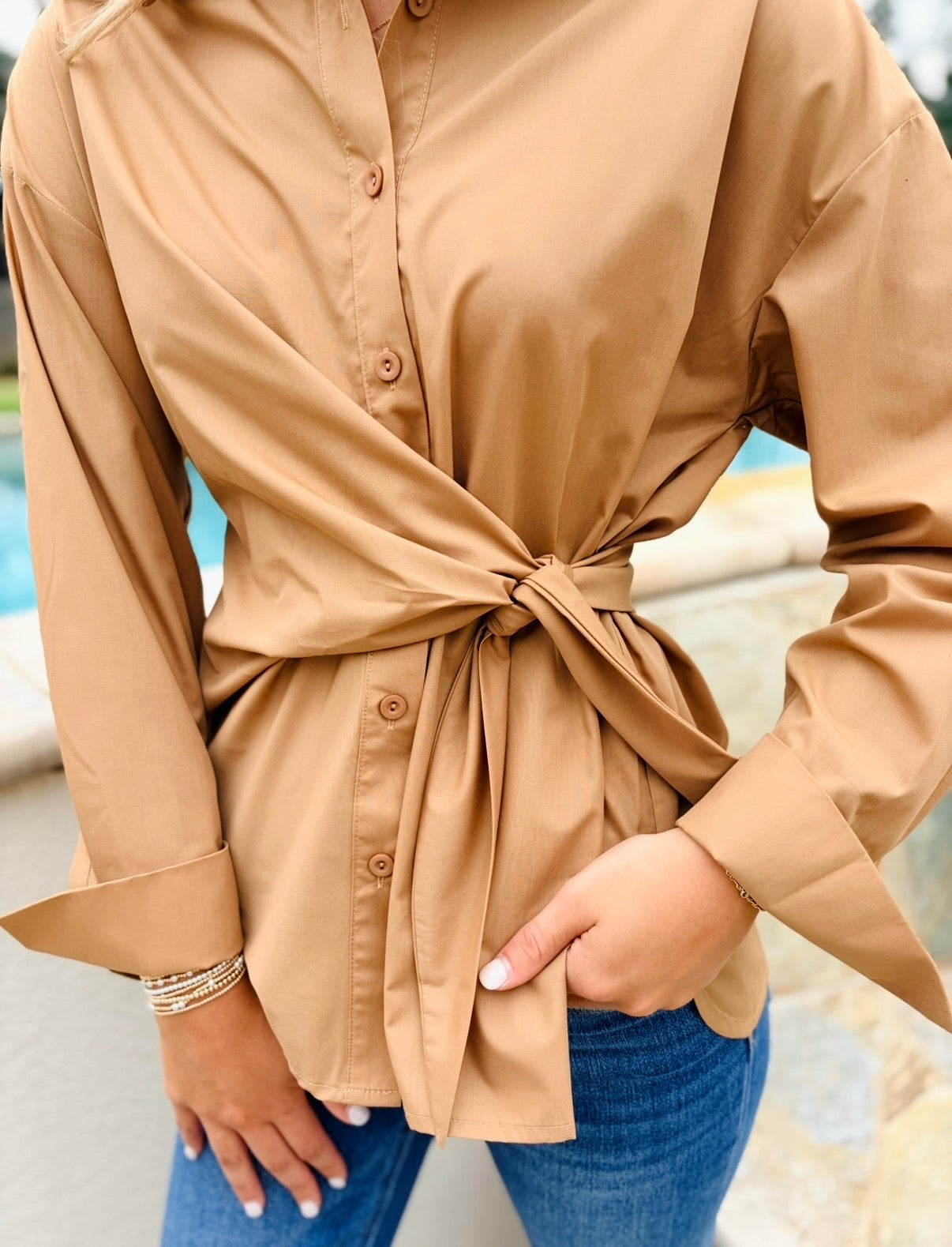 Jade/ The Tilla Tie Tunic