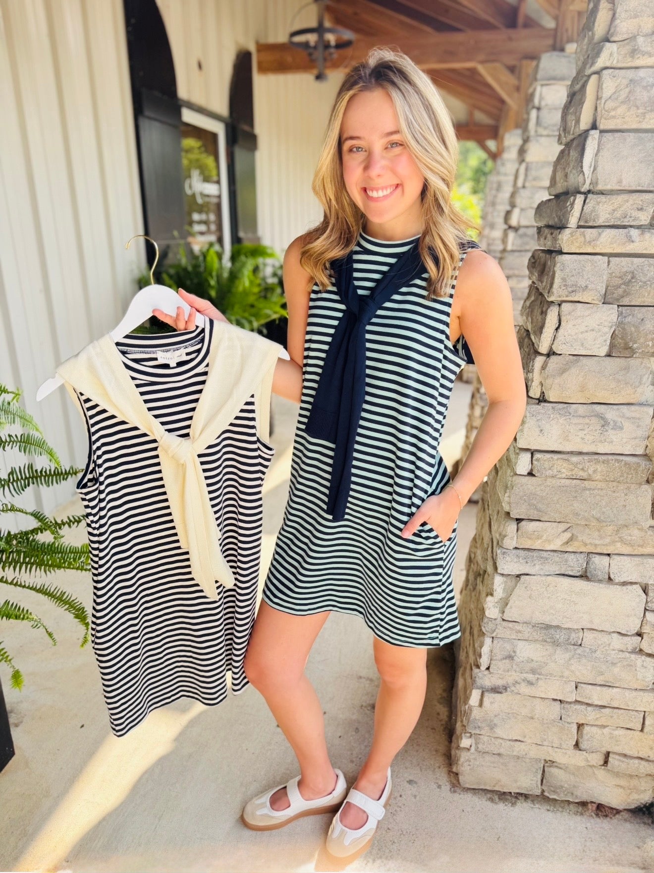 The Stetson Striped Dress