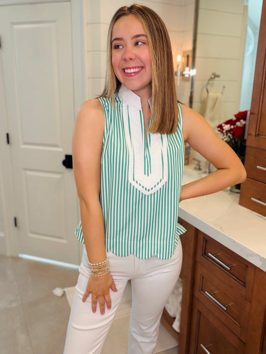 The Sawney Striped Tank