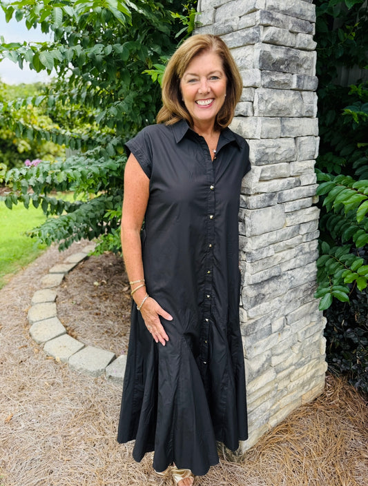 The Clarise Cap Sleeve Dress