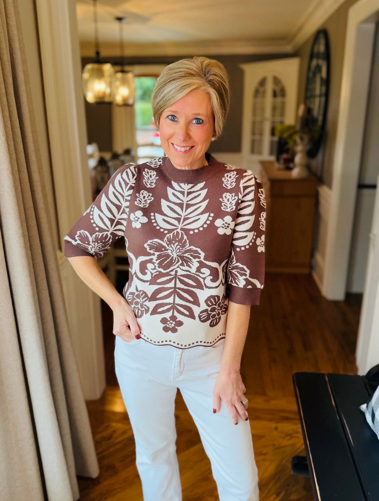 The Krewe Knit Top