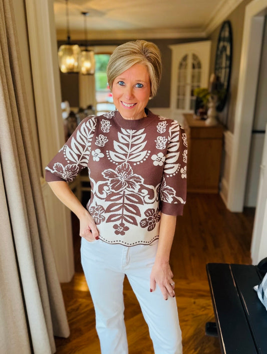 The Krewe Knit Top