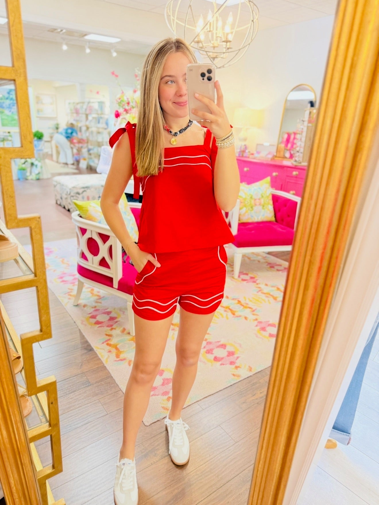 The Rae Red Tank