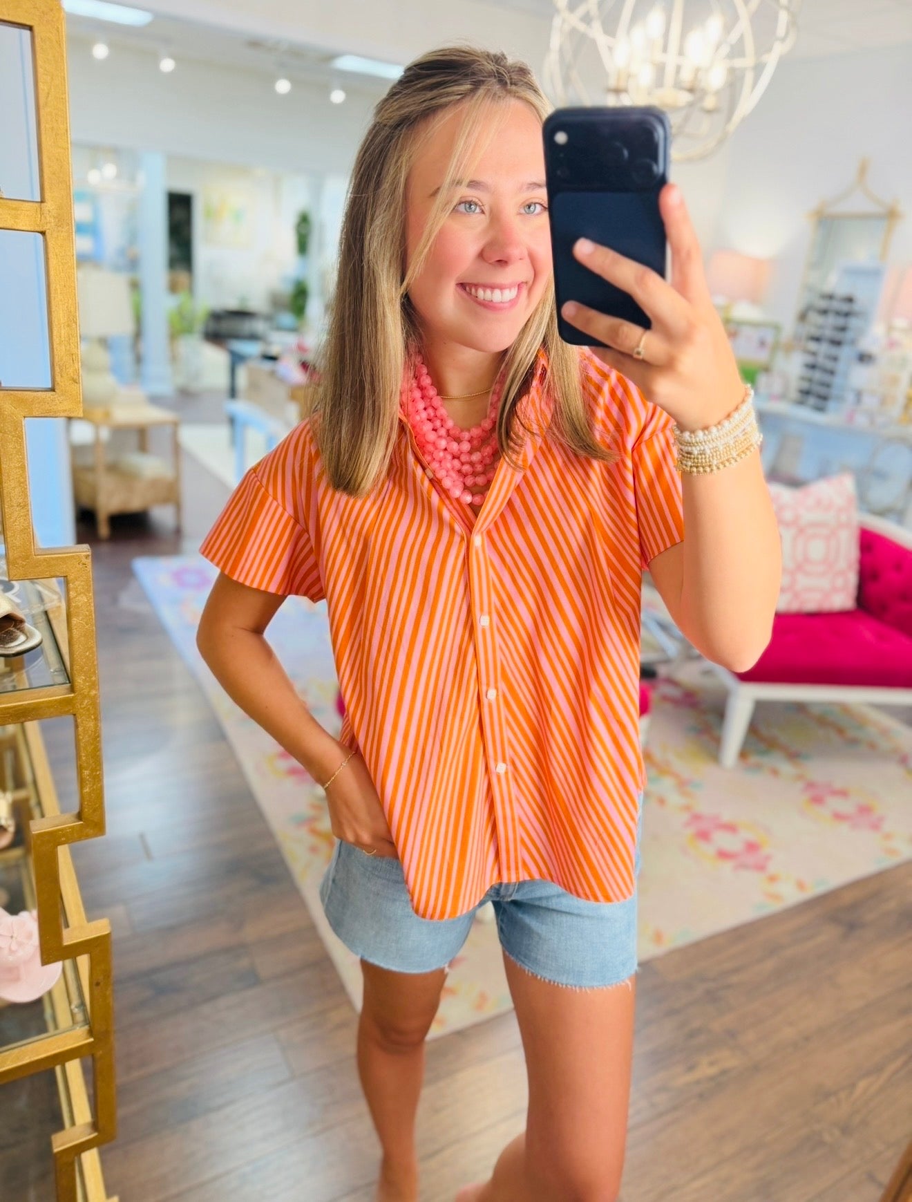 Ivy Jane/ Tilla Tucked Shirt