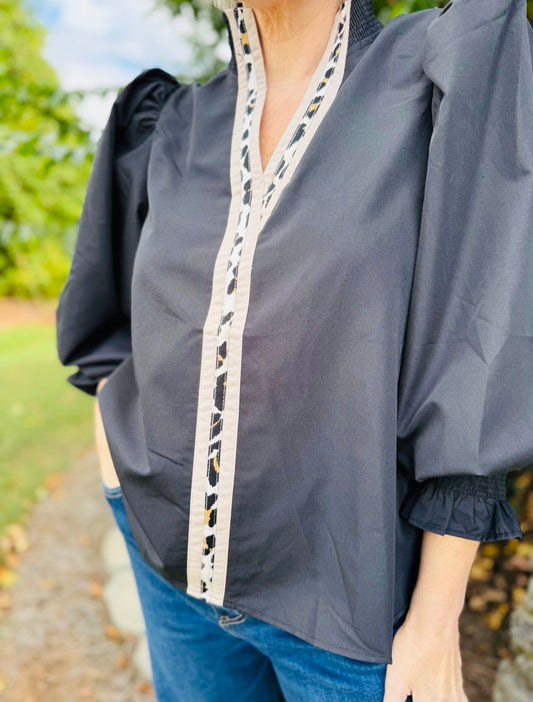 The Cam Cheetah Top