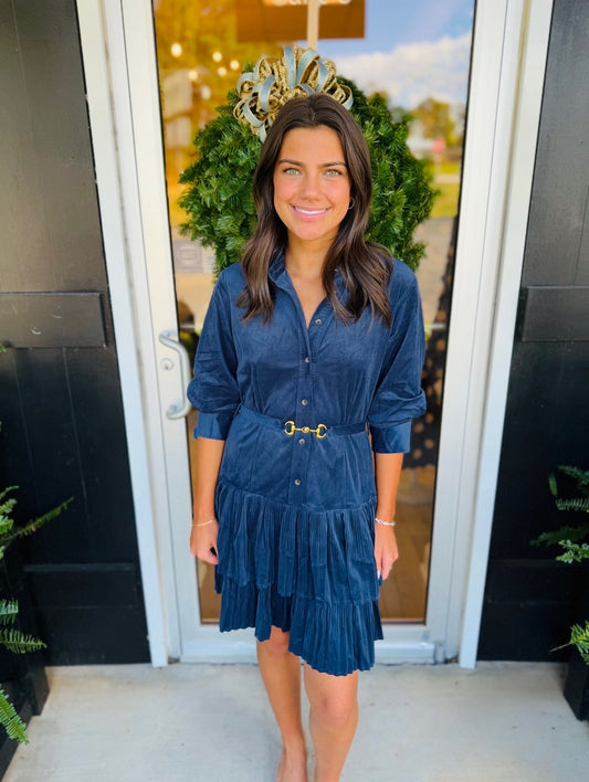 The Calla Corduroy Dress
