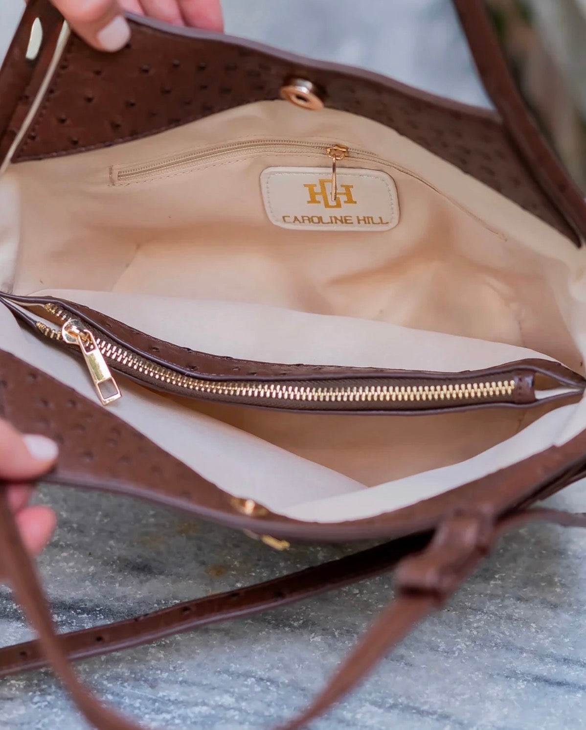 The Pierce Mini Tote/ Hunter Green EO