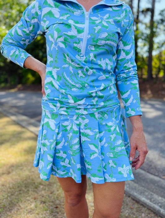CK Bradley/ The Topsy Skirt/ Lingren Tahitian Tide