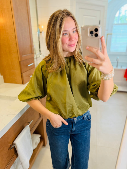 The Bellamie Balloon Blouse