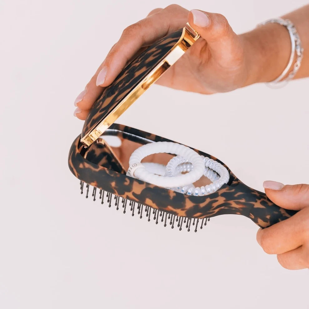 TELETIES/ Detangler Hair Brush/ Thick Hair
