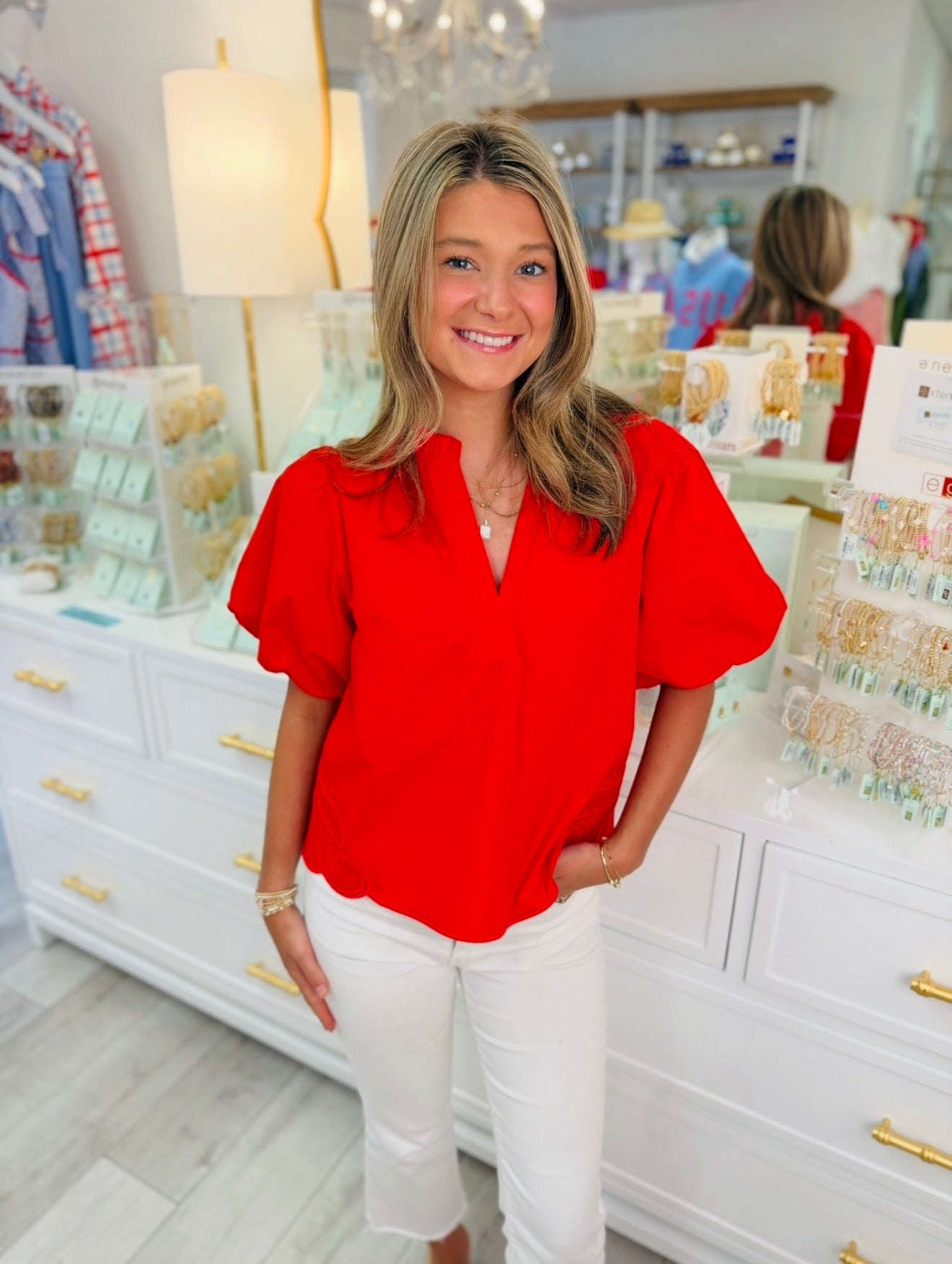 The Breezy Bubble Blouse
