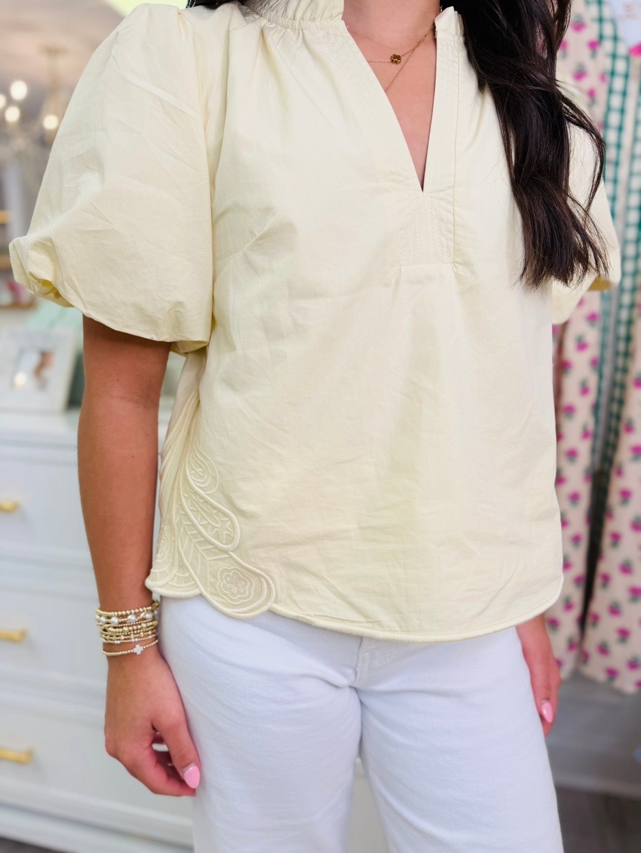 The Breezy Bubble Blouse