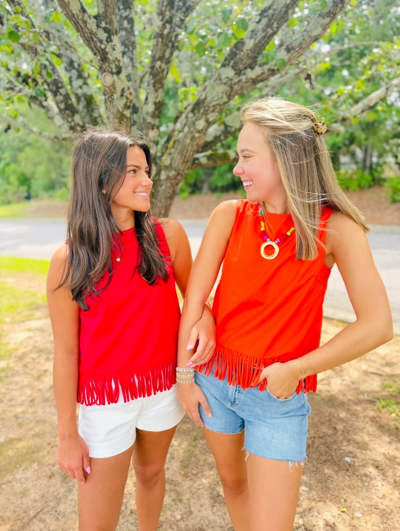 The Frilly Fringe Top