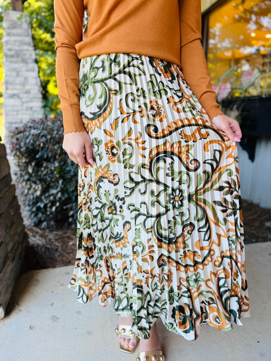 The Palli Pleated Skirt