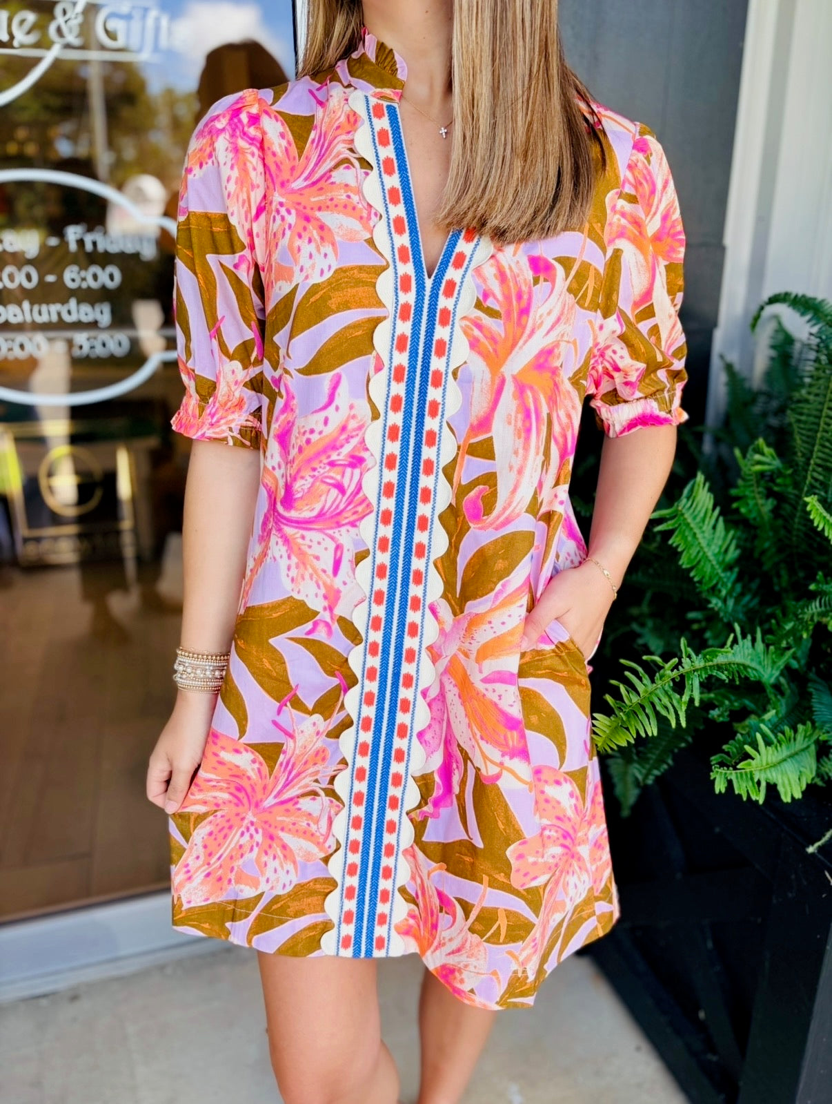 The Florence Floral Dress