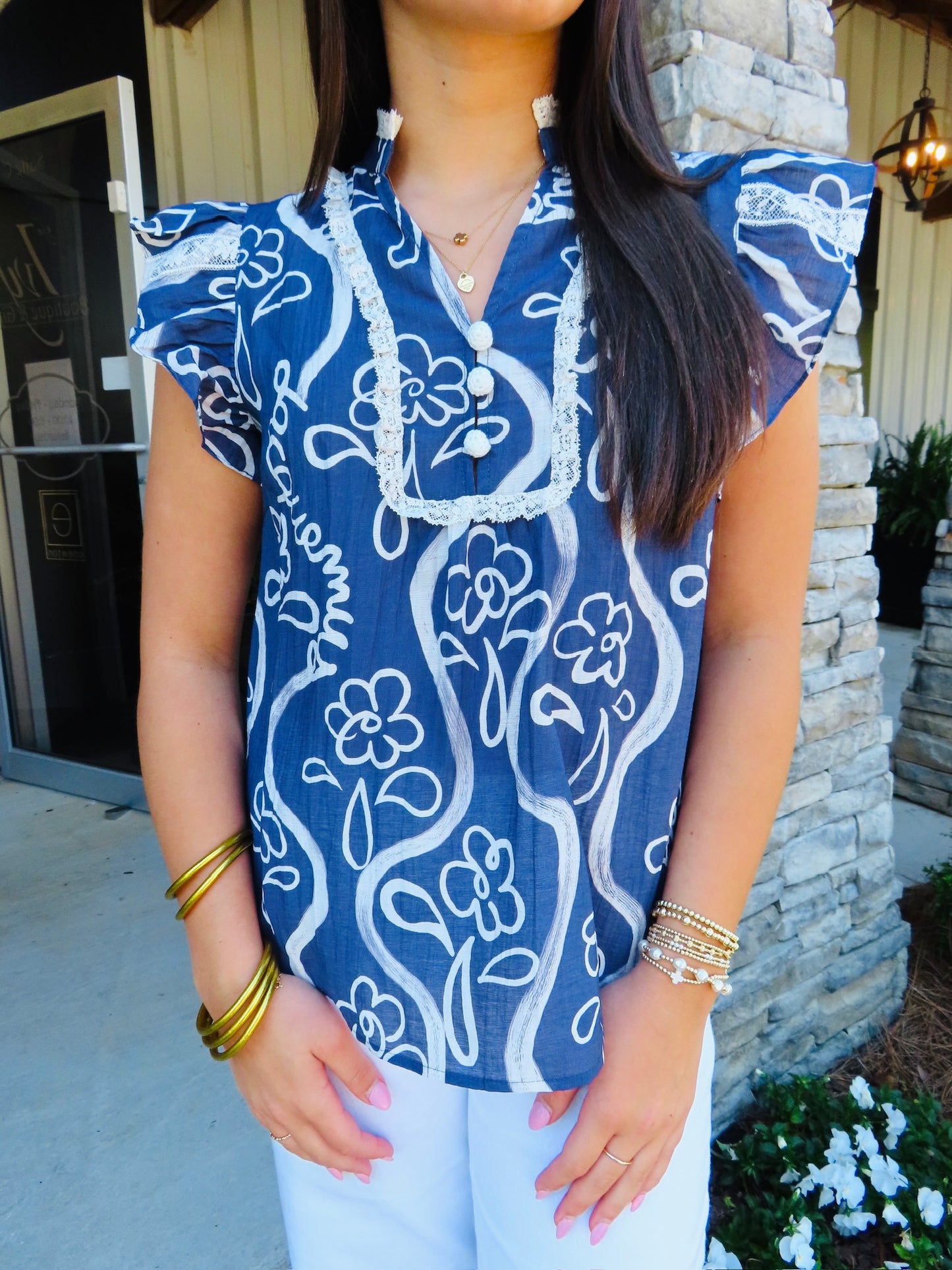 The Lannie Lace Top