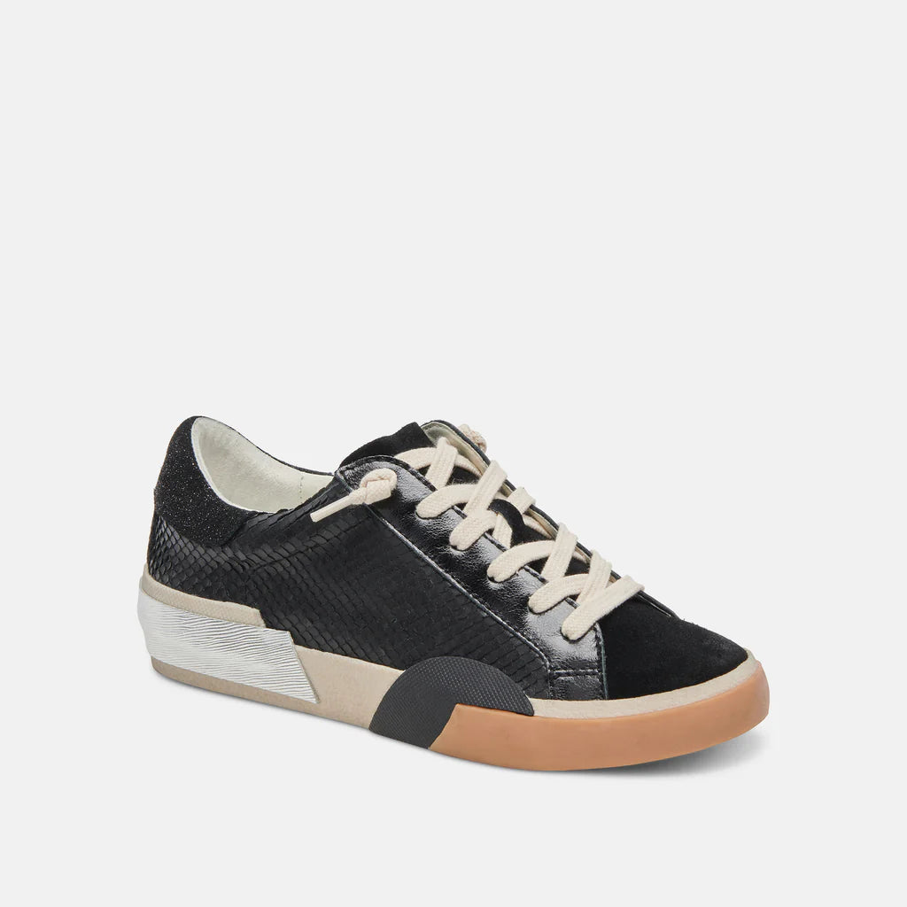 The Zina Onyx Sneaker/FINAL SALE