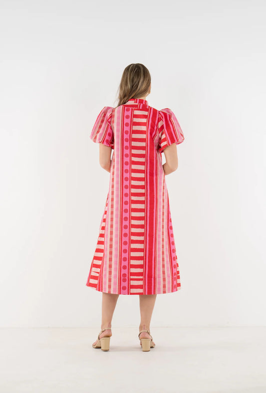 Emily McCarthy/ Hampton Dress/ Peach Jubilee/ FINAL SALE