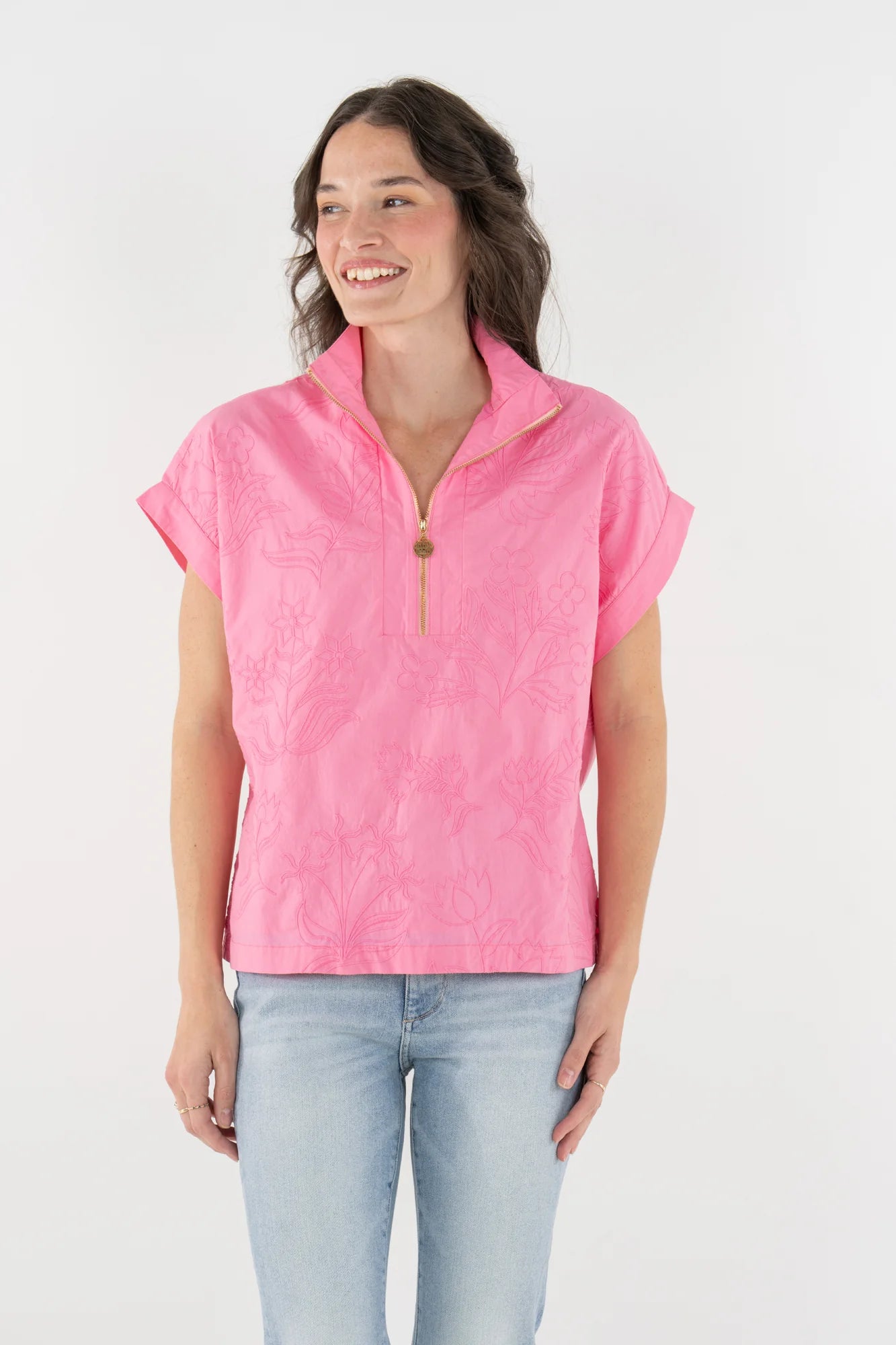 Emily McCarthy/ Poppy Pullover/ Rosé