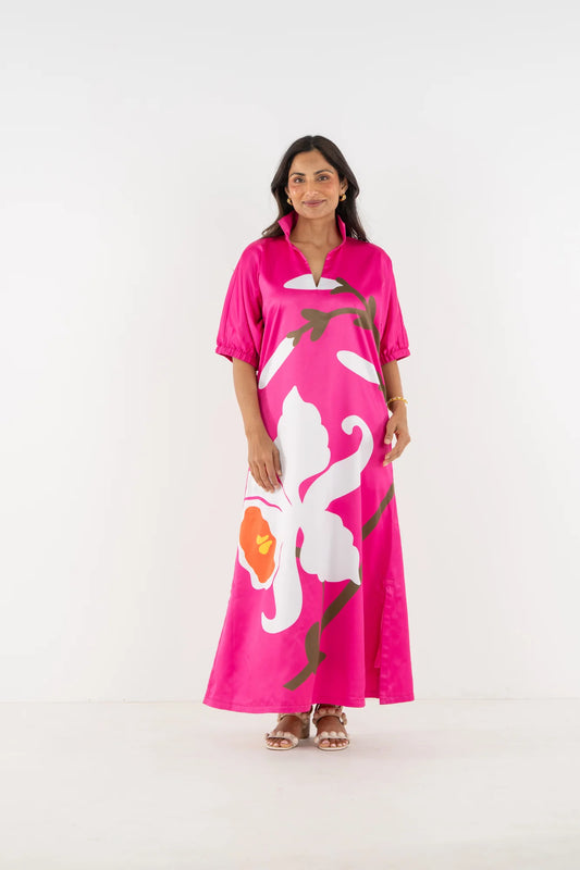 Emily McCarthy/ The Poppy Maxi/ Holland Pink