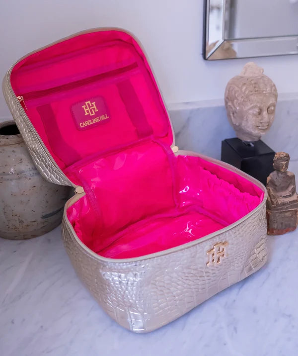 The Hampton Train Case/ Gold EC