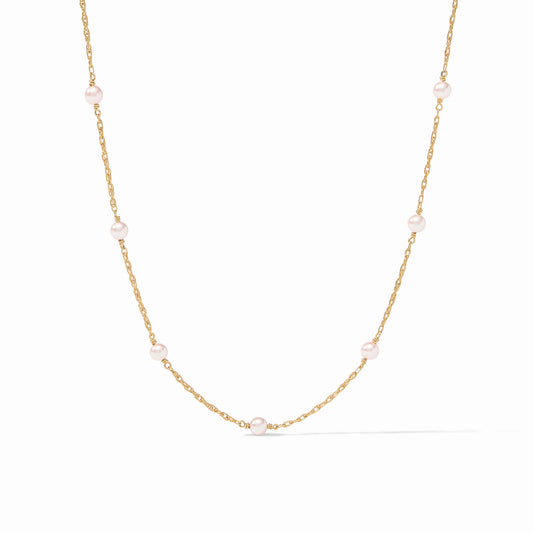 Julie Vos/ The Pink Delicate Station Necklace