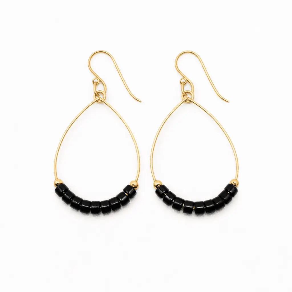 EG/ The Heishi Aster Earring-Waterproof