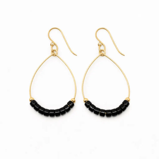 EG/ The Heishi Aster Earring-Waterproof