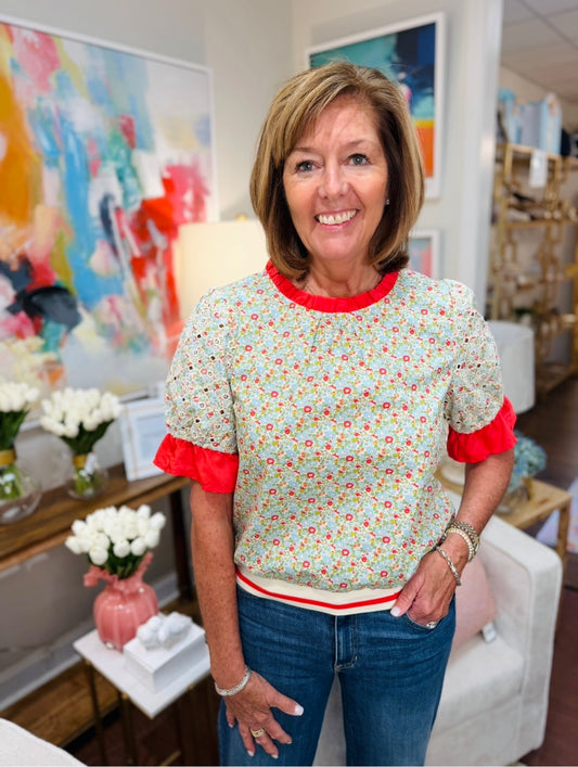 The Brentley Banded Blouse