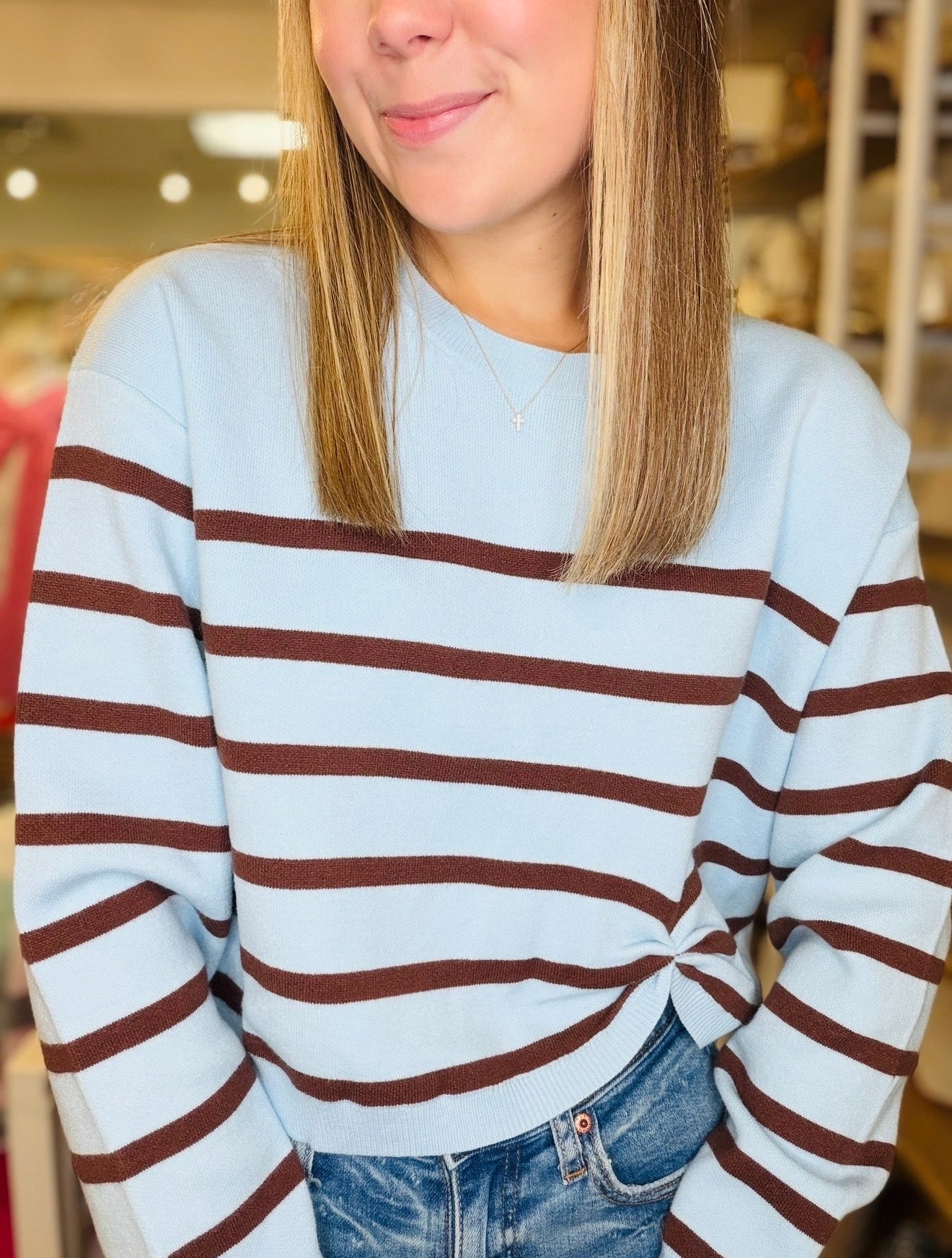 The Stella Striped Sweater