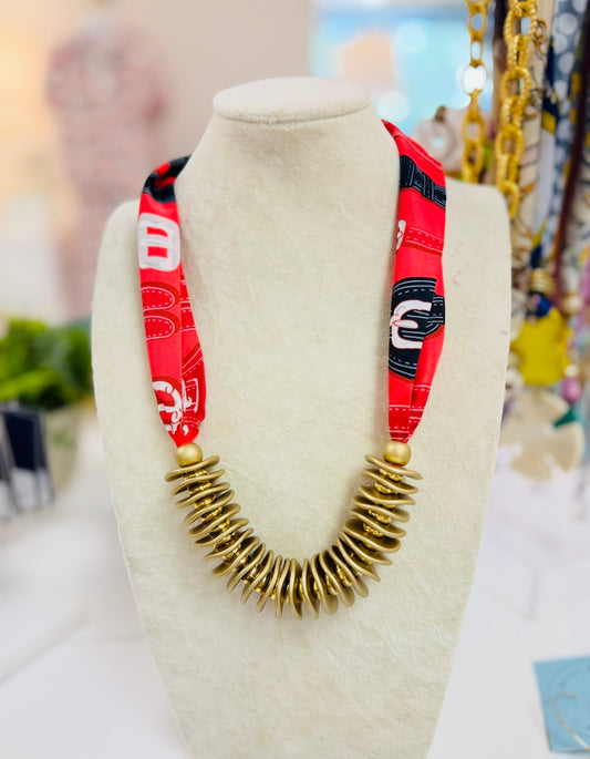 BPD/ The Scottie Scarf Necklace