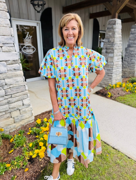Double A/ The Carly Dress/ Combo Deco