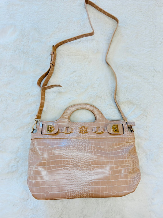 The Savannah Handbag/ Latte EC