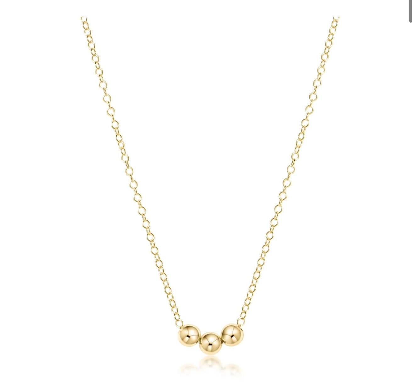 ENewton/ 16" Necklace Gold- Joy