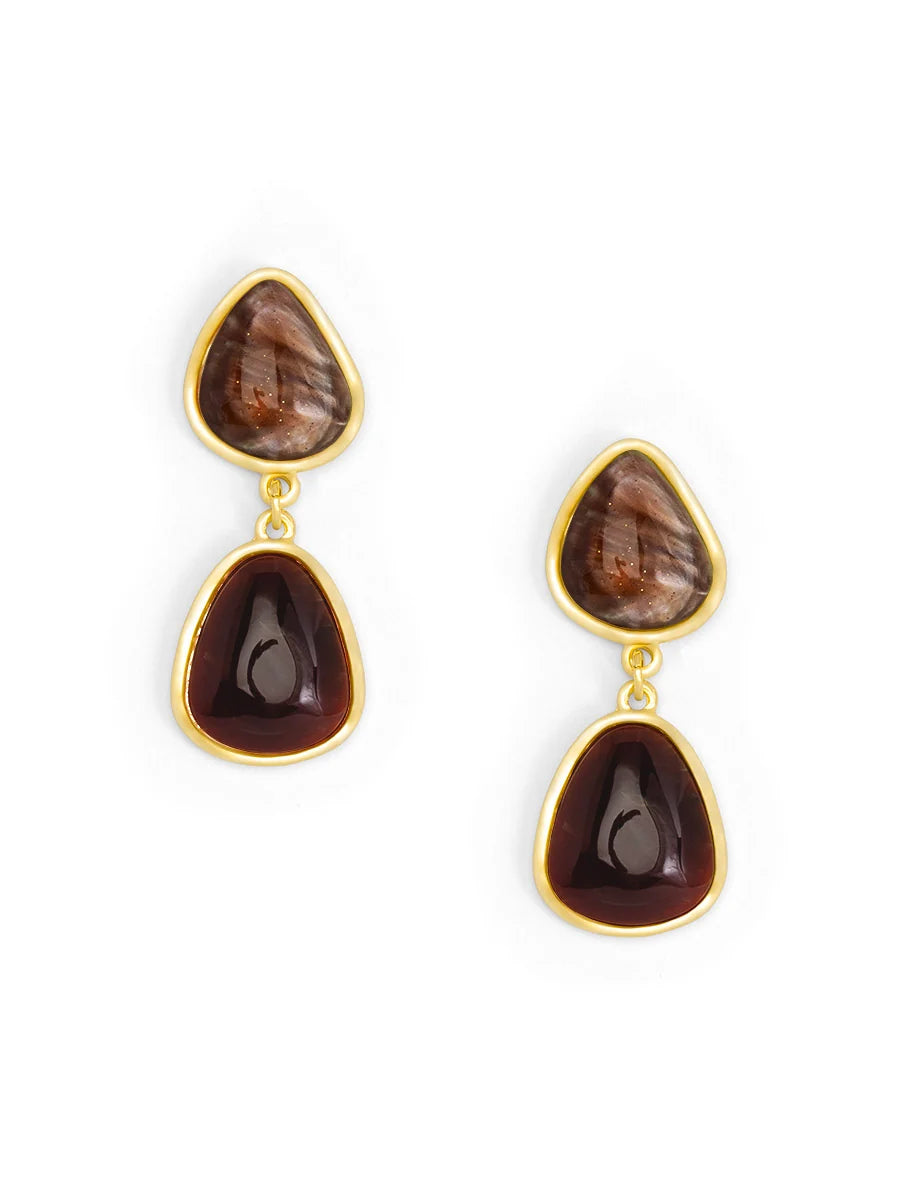 The Estelle Double Drop Earring