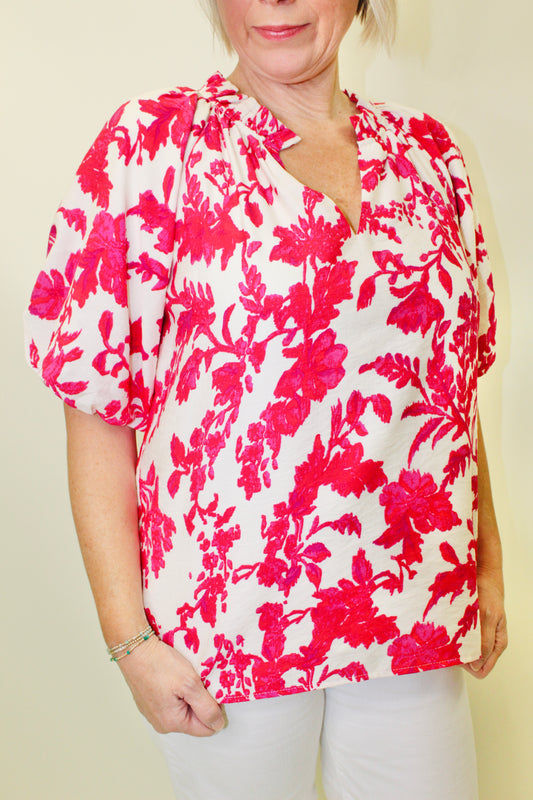 Jade/ The Red Haze Top