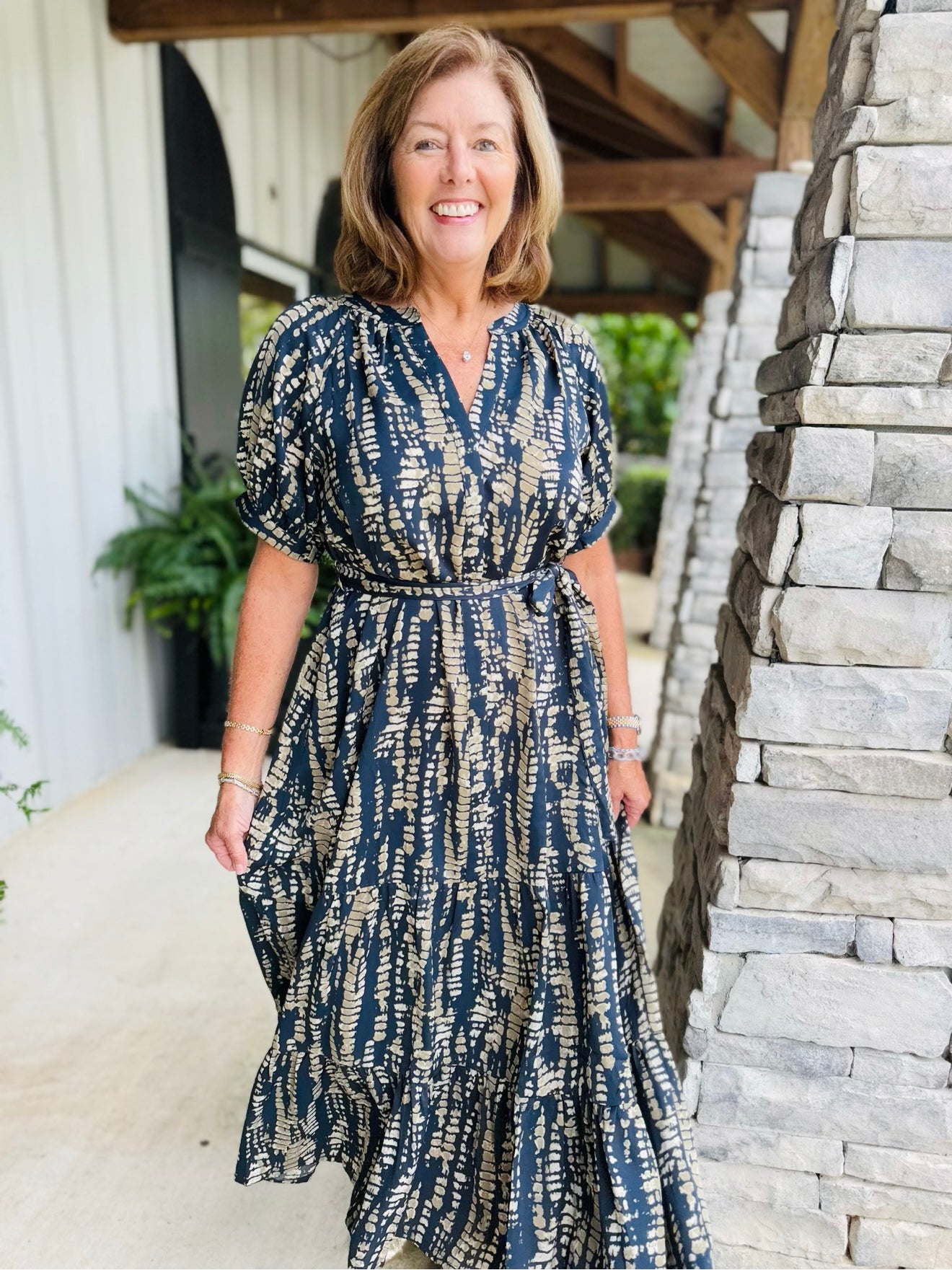 The Preston Printed Dress