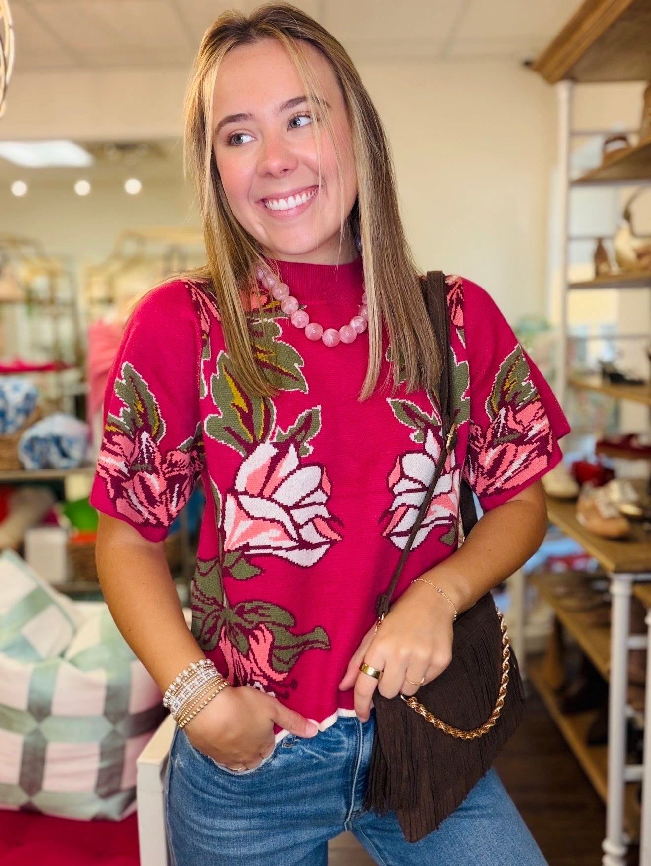 The Staci Scallop Sweater