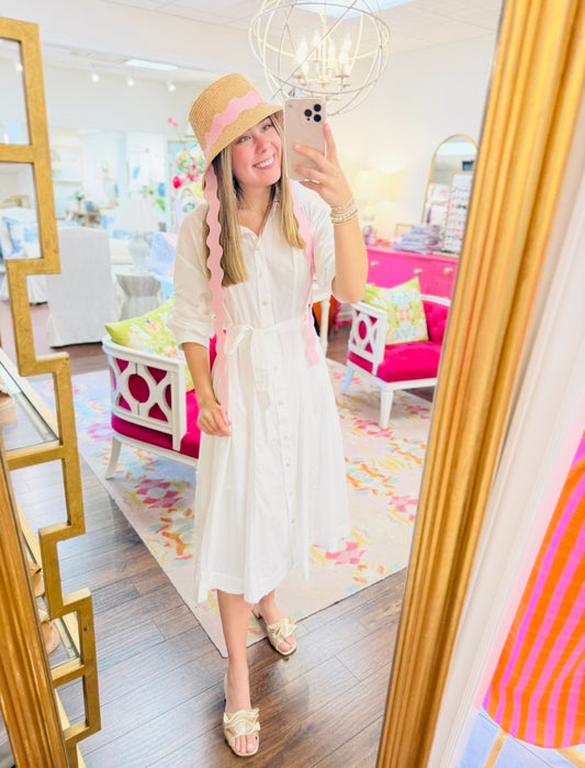 The Barlo Button Down Dress