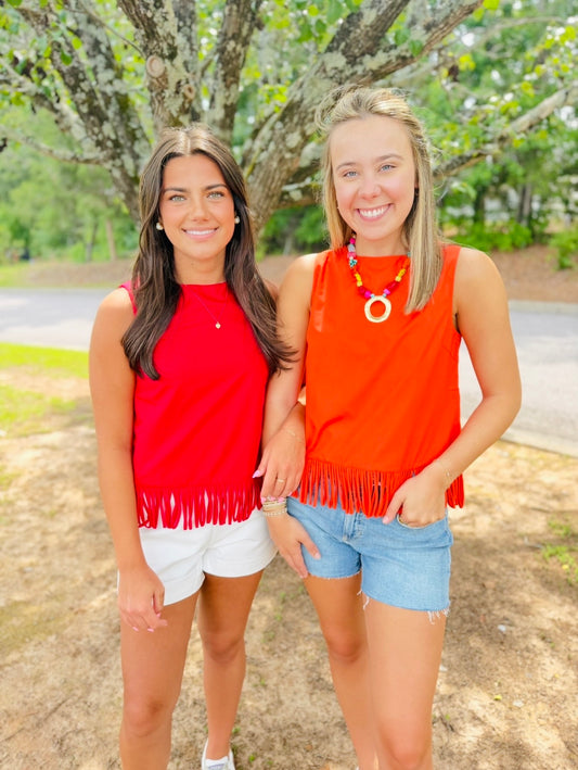The Frilly Fringe Top