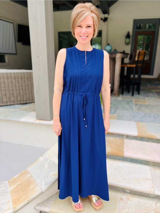 Jude Connally/ The Bebe Dress/ Navy