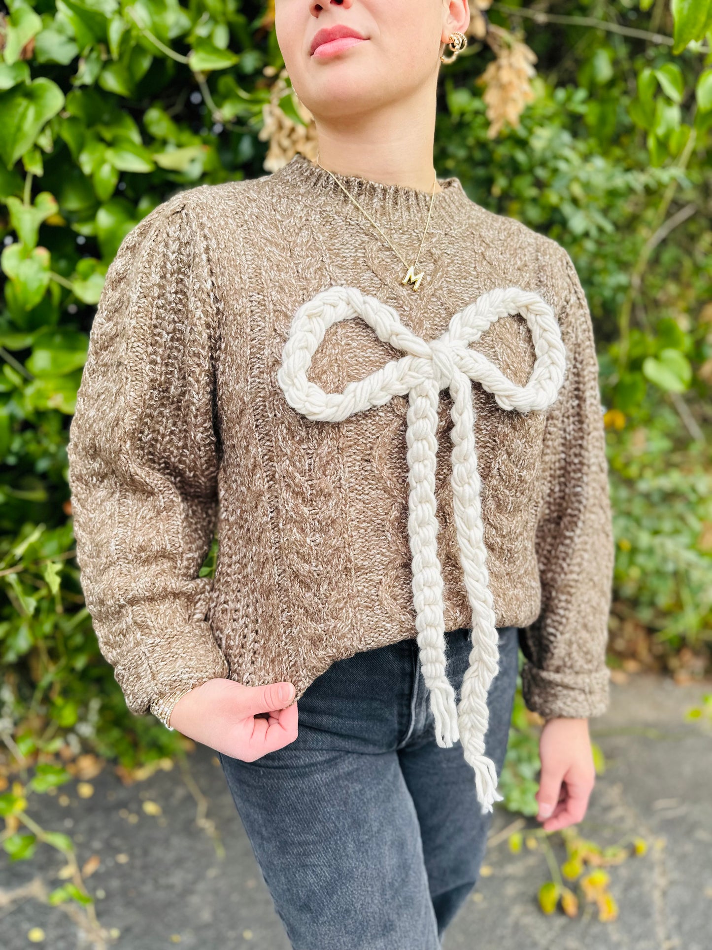 The Lucia Cable Sweater