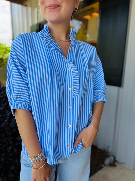 The Sae Striped Shirt