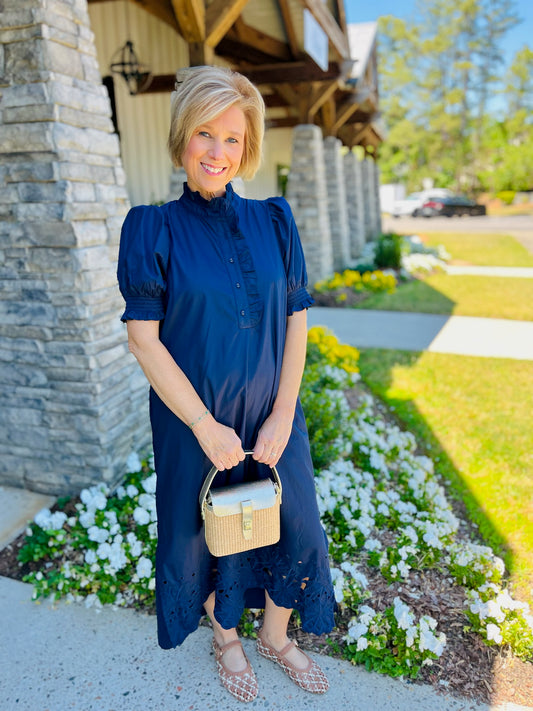 The Emmie Eyelet Dress
