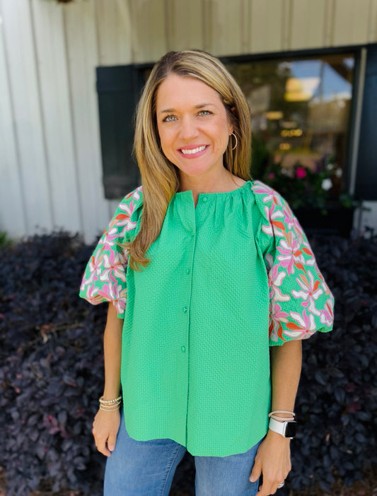 The Tillie Textured Top