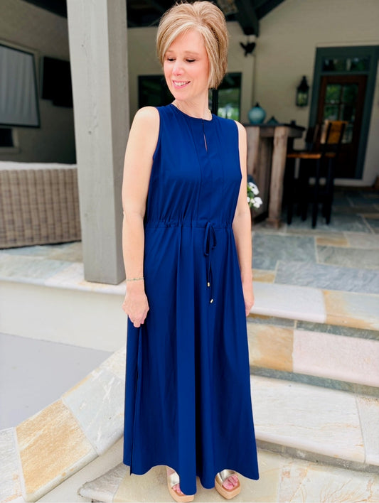 Jude Connally/ The Bebe Dress/ Navy